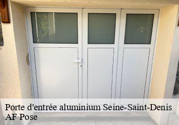 Porte d'entrée aluminium Seine-Saint-Denis 
