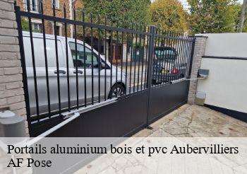 Portails aluminium bois et pvc  93300