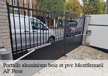 Portails aluminium bois et pvc  93370