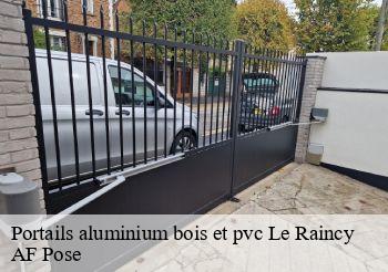 Portails aluminium bois et pvc  93340