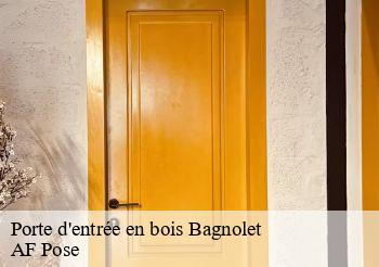 Porte d'entrée en bois  93170