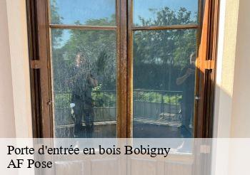 Porte d'entrée en bois  93000