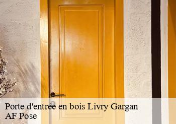 Porte d'entrée en bois  93190