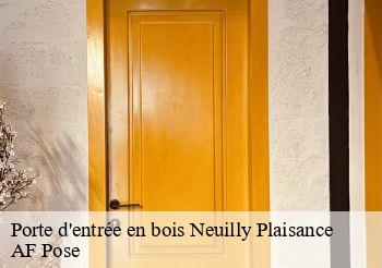 Porte d'entrée en bois  93360