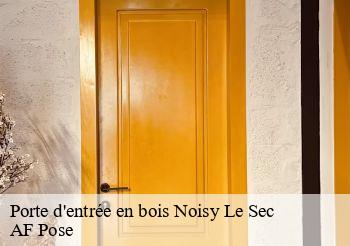 Porte d'entrée en bois  93130