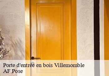 Porte d'entrée en bois  93250