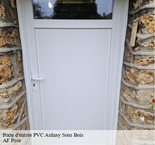 Porte d'entrée PVC  93600