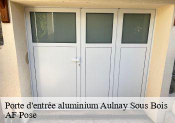 Porte d'entrée aluminium  93600
