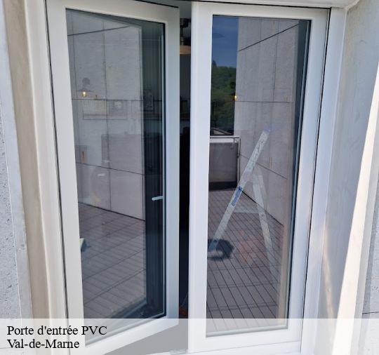 Porte d'entrée PVC Val-de-Marne 
