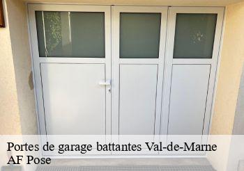 Portes de garage battantes Val-de-Marne 