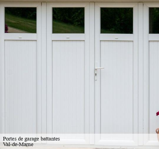 Portes de garage battantes Val-de-Marne 