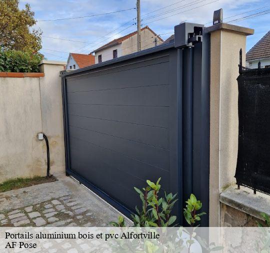 Portails aluminium bois et pvc  94140