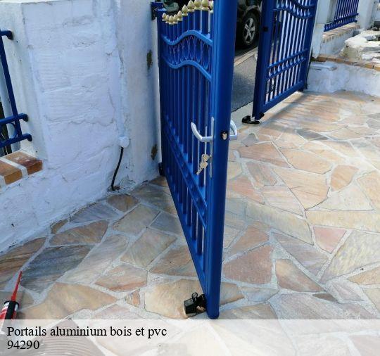 Portails aluminium bois et pvc  94290