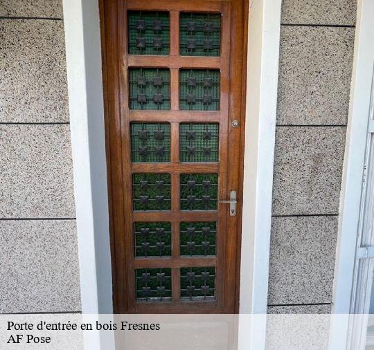 Porte d'entrée en bois  94260