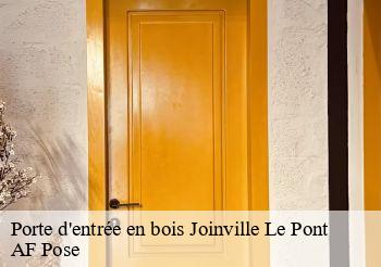 Porte d'entrée en bois  94340