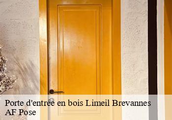 Porte d'entrée en bois  94450