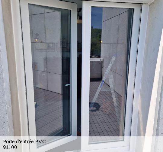 Porte d'entrée PVC  94100