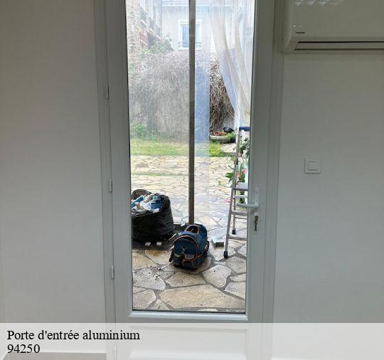 Porte d'entrée aluminium  94250