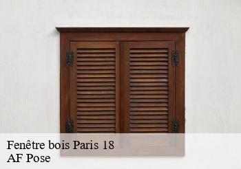 Fenêtre bois  75018