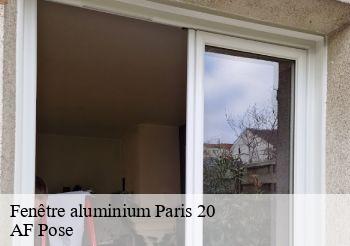 Fenêtre aluminium  75020