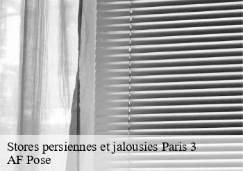 Stores persiennes et jalousies  75003