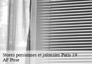 Stores persiennes et jalousies  75019