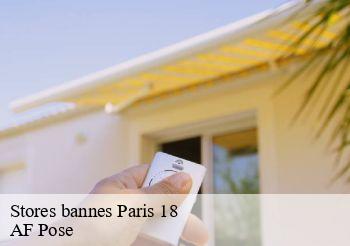 Stores bannes  75018