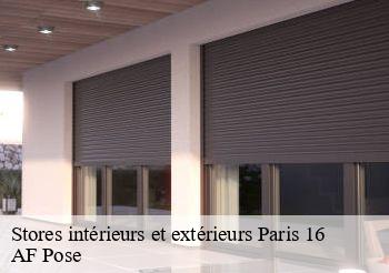 Stores intérieurs et extérieurs 75016
