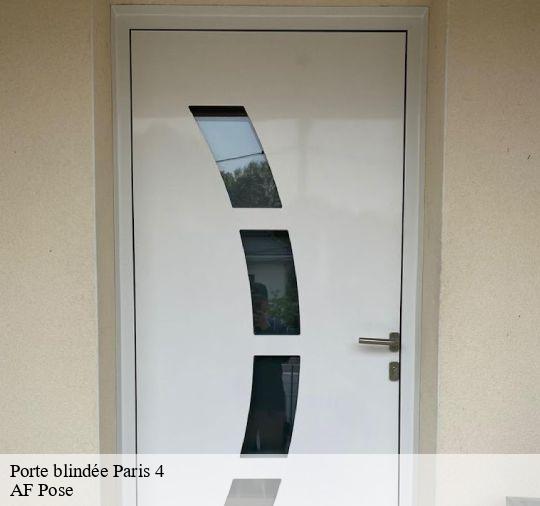 Porte blindée  75004