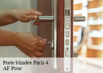 Porte blindée 75004