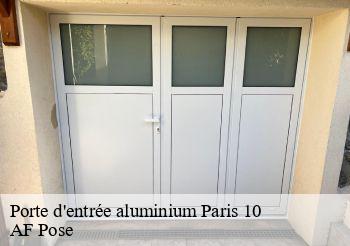 Porte d'entrée aluminium  75010