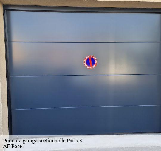 Porte de garage sectionnelle  75003