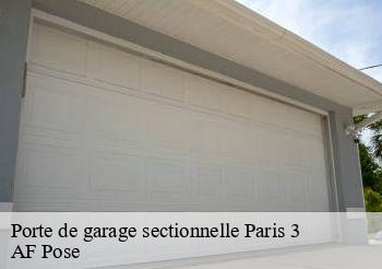 Porte de garage sectionnelle  75003