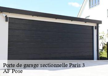 Porte de garage sectionnelle  75003