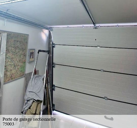 Porte de garage sectionnelle  75003