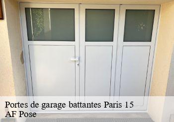 Portes de garage battantes  75015