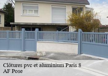 Clôtures pvc et aluminium  75008