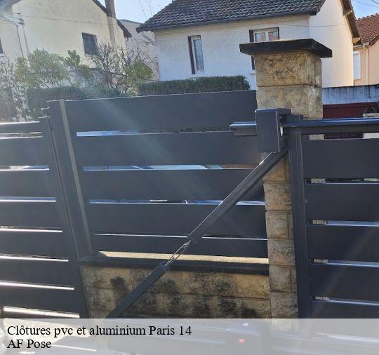 Clôtures pvc et aluminium  75014